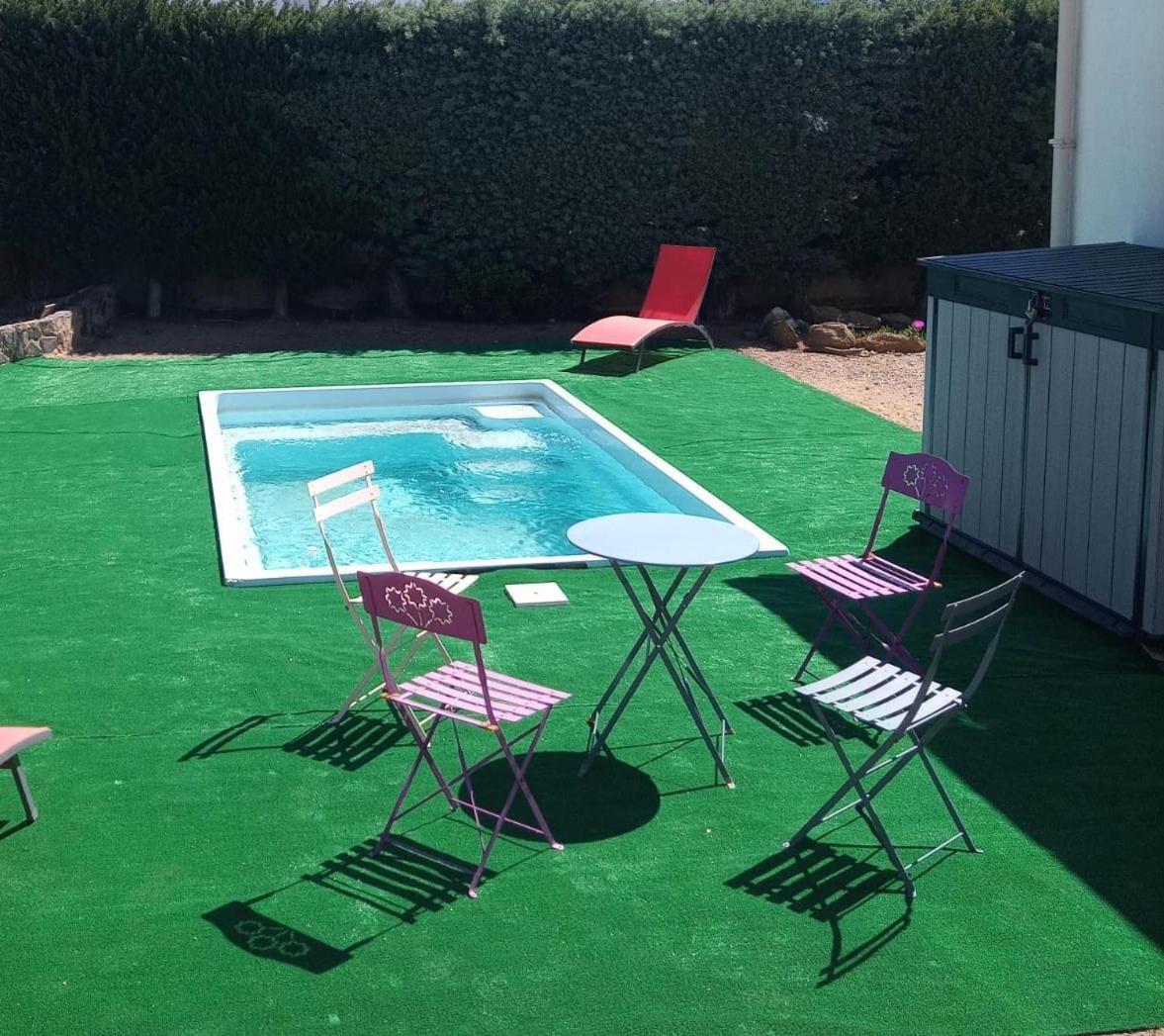 Mb1-House With Big Garden ,Swimming-Pool, & Barbacue In Roses 빌라 외부 사진